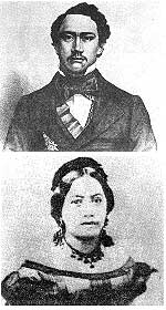 Kamehameha IV & Queen Emma